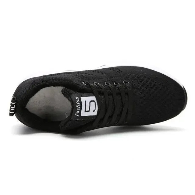 Zapatillas deportivas con plataforma para mujer Loom & Soul – Calzado deportivo transpirable con aumento de altura