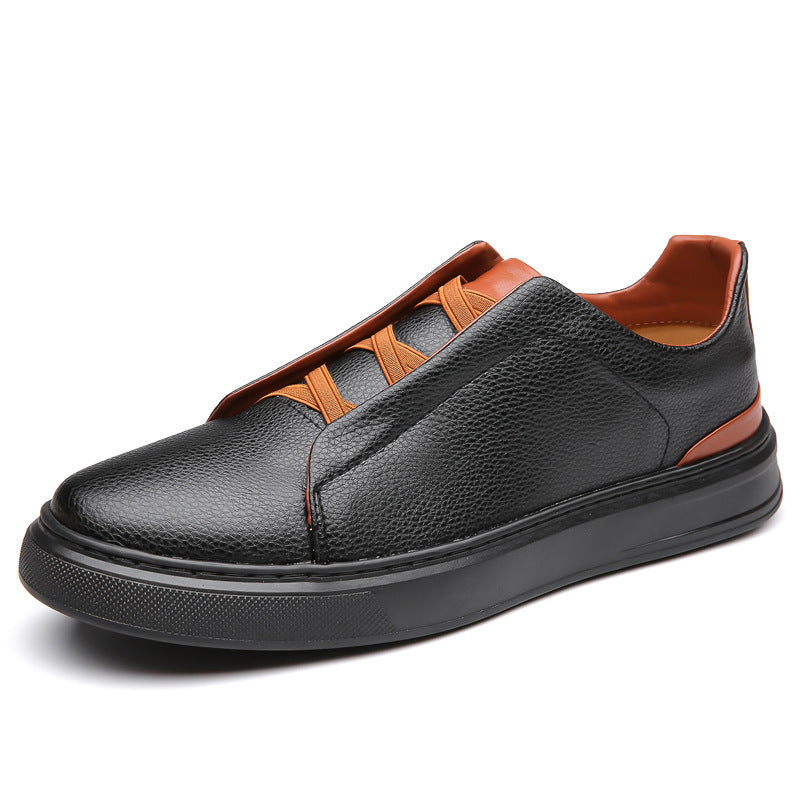 Men’s Waterproof Suede Sneakers – Premium Lace-Up Casual Shoes