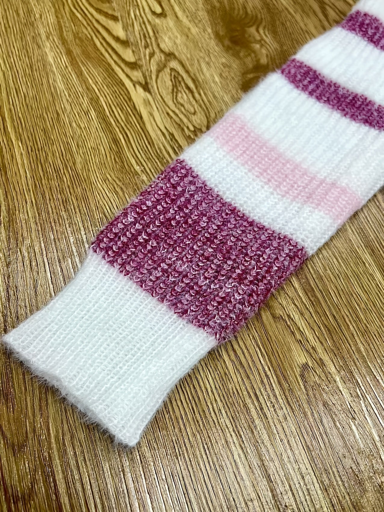 Vestido de jersey elegante de cuello alto a rayas – Ajustado de manga larga y bloques de color