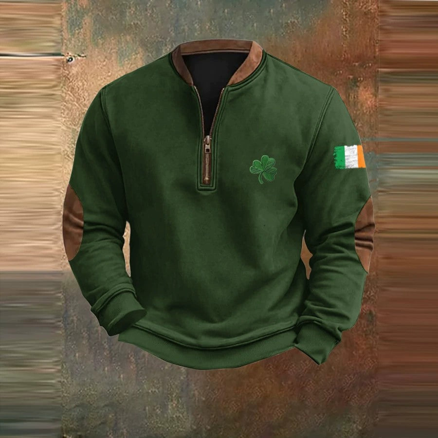 Sudadera con cremallera y estampado digital 3D para hombre - Estilo primavera y otoño
