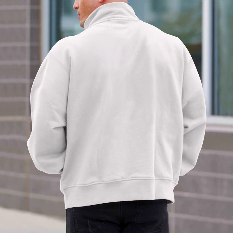 Sudadera Loom & Soul™ de Color Liso – Top Casual de Manga Larga para Comodidad y Estilo Diarios