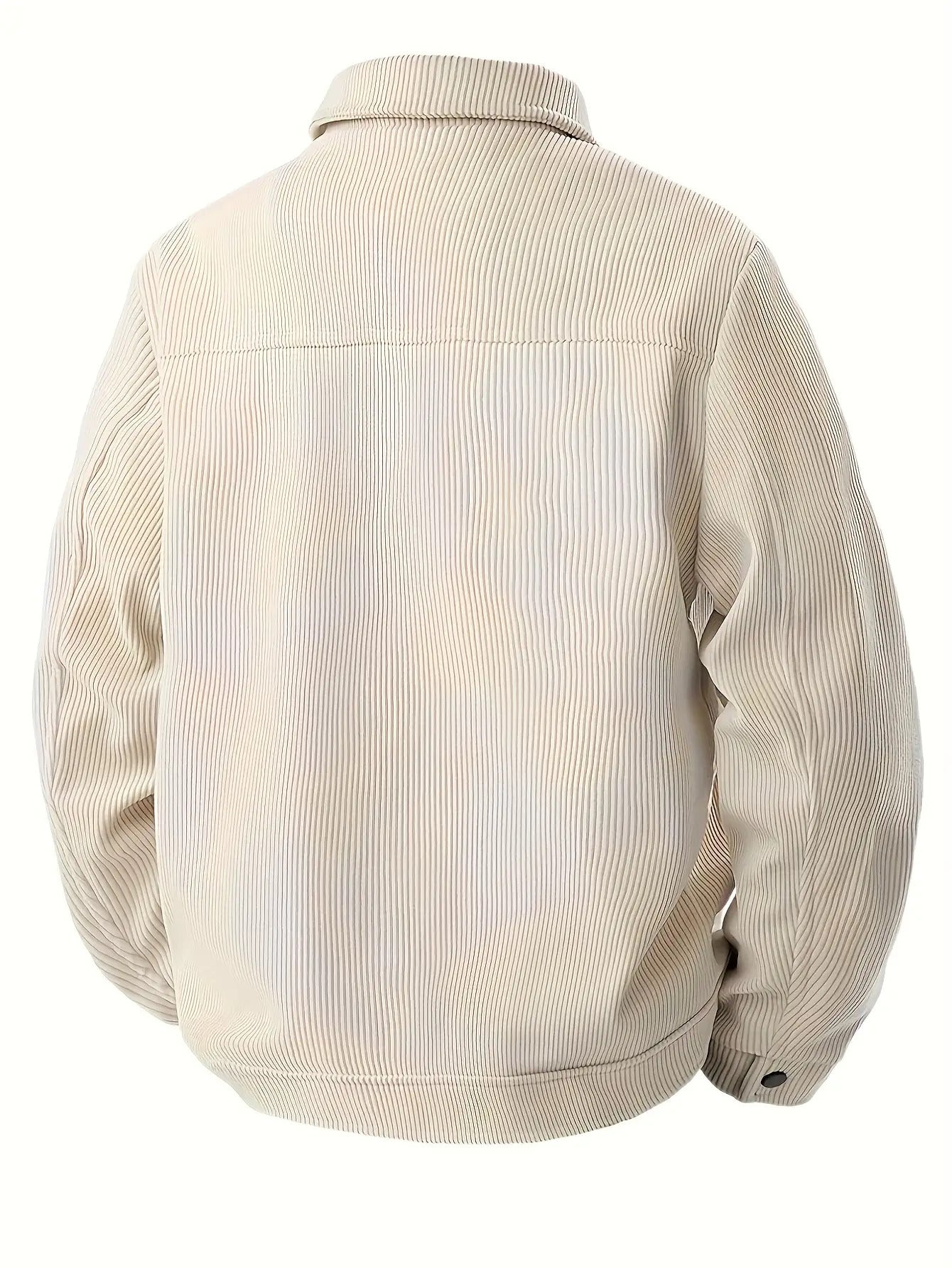 Chaqueta de invierno cortavientos para hombre – Abrigo de pana con aislamiento
