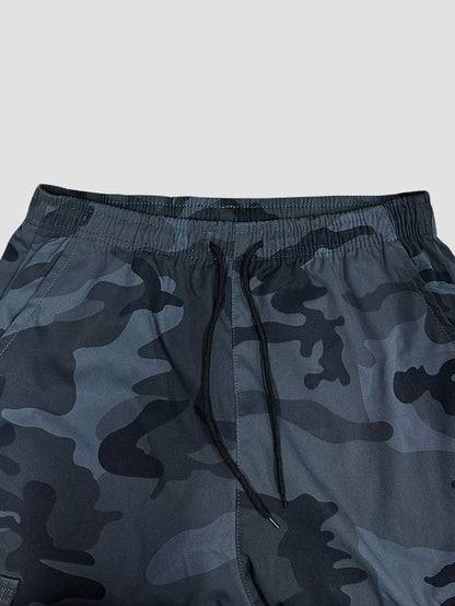 Men’s Camouflage Cargo Pants – Tactical Camo Jogger Hiking Trousers