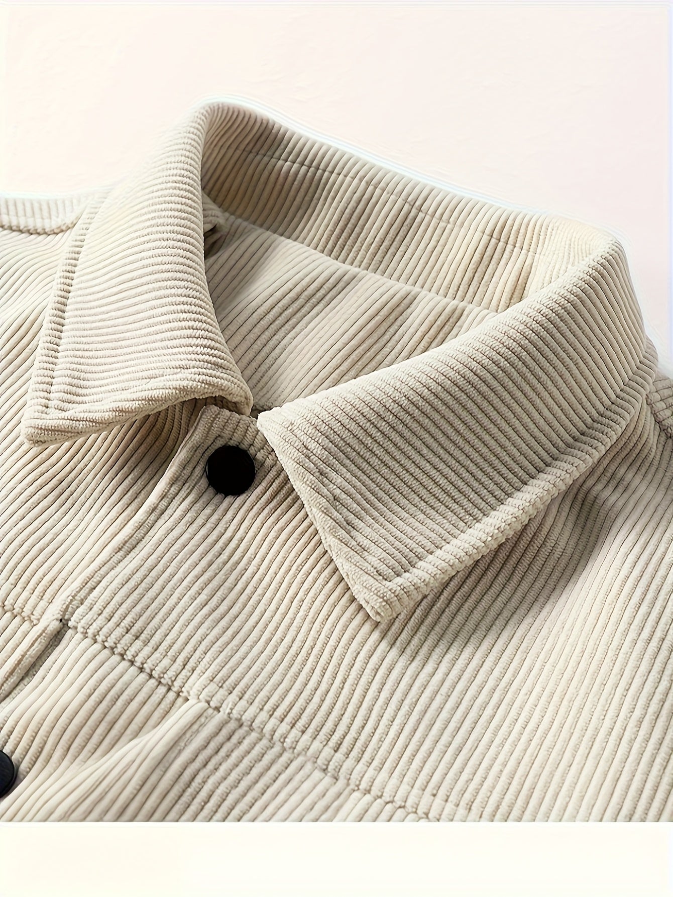 Chaqueta de invierno cortavientos para hombre – Abrigo de pana con aislamiento