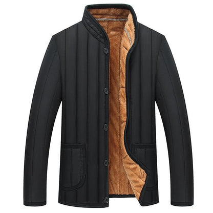 Chaqueta de invierno para hombre Loom & Soul – Abrigo cálido y grueso con relleno de poliéster