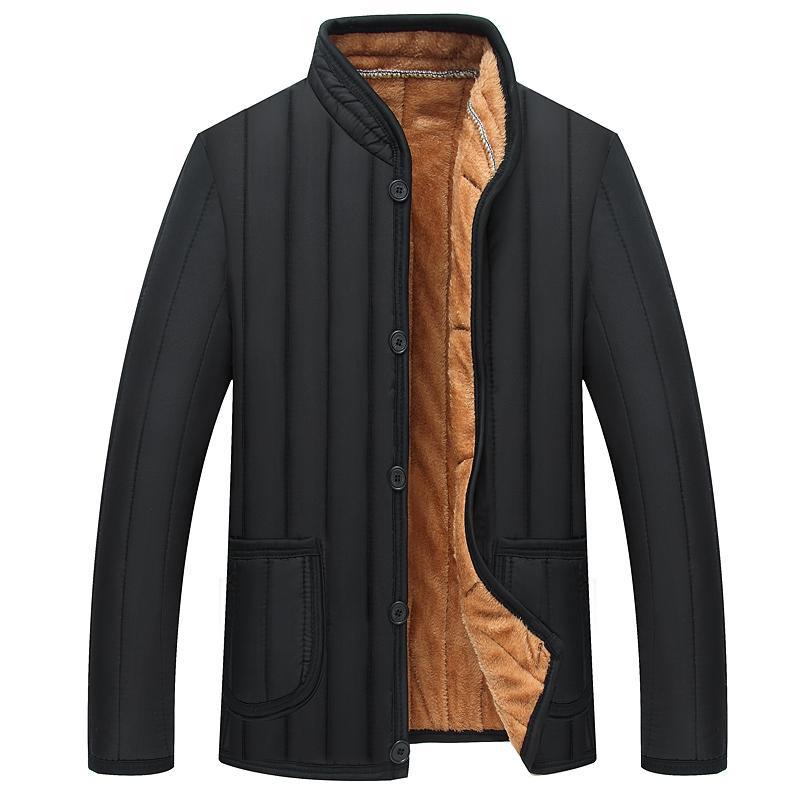 Chaqueta de invierno para hombre Loom & Soul – Abrigo cálido y grueso con relleno de poliéster