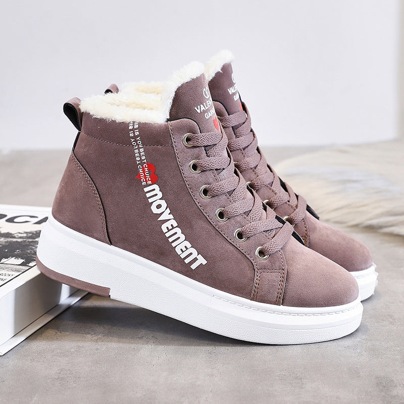 Loom & Soul™ Zapatillas afelpadas con relleno por encima de la rodilla para mujer – Botas altas de invierno cálidas con suela de goma