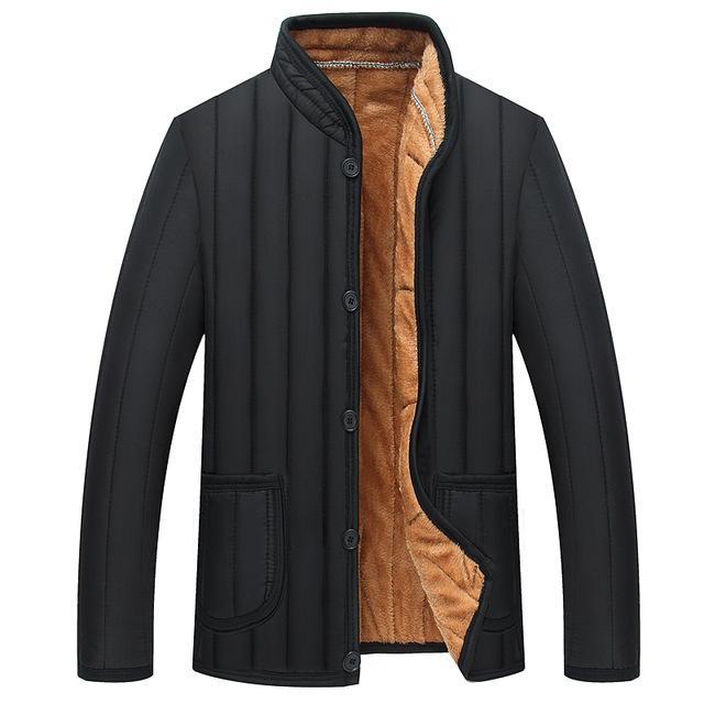 Chaqueta de invierno para hombre Loom & Soul – Abrigo cálido y grueso con relleno de poliéster