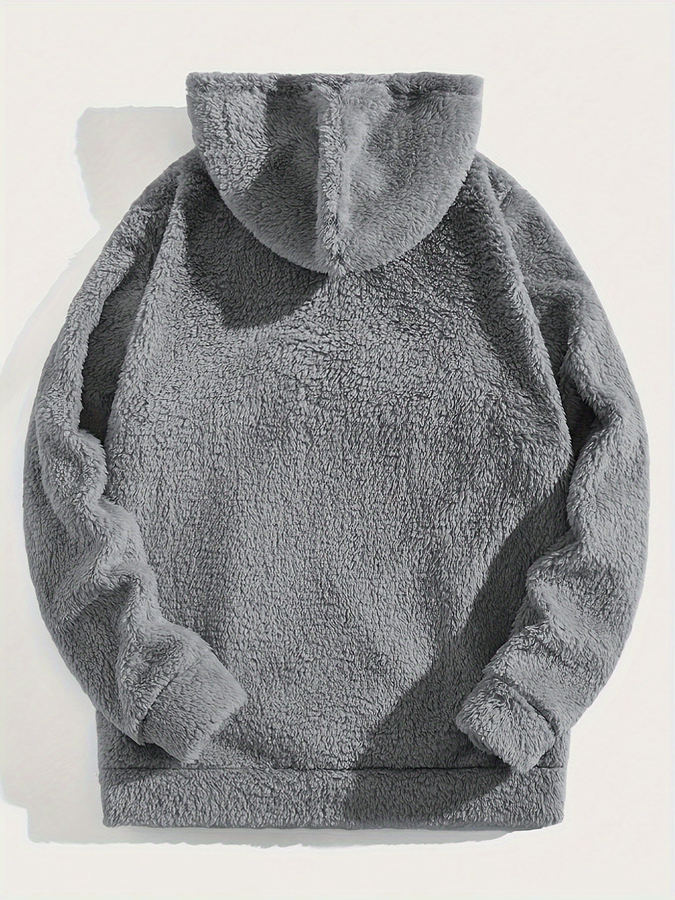 Sweat à capuche en molleton doux pour hommes – Demi-zip « Brooklyn » Pull d'hiver
