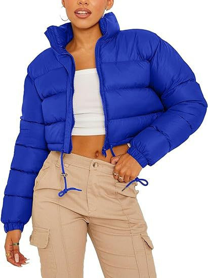 Chaqueta de plumas para mujer Loom & Soul™ – Abrigo acolchado corto bohemio con relleno de seda y algodón y toque retro