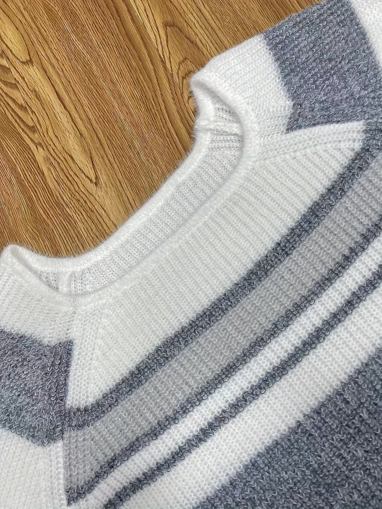 Suéter de felpa con bloques de color para mujer – Sudadera de vellón suave para otoño/invierno