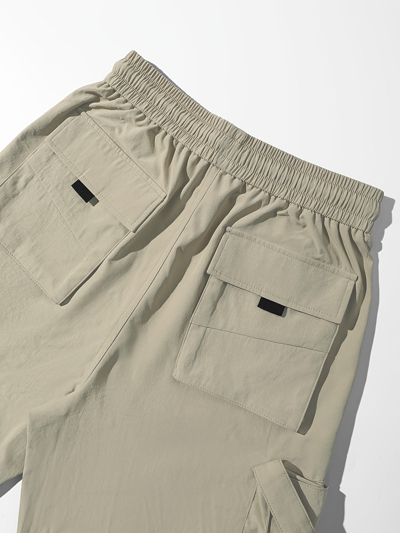 Pantalones cargo de mujer con cordón ajustable – Corte casual urbano con múltiples bolsillos
