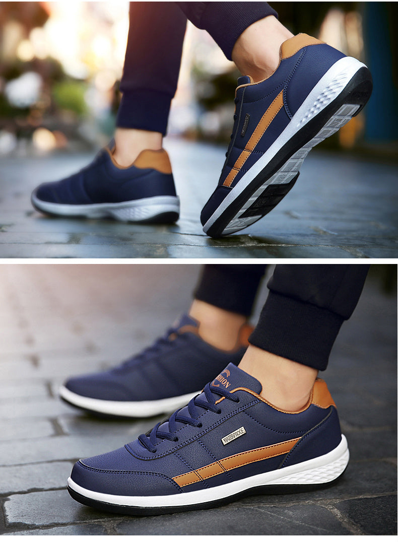 Zapatillas casuales italianas para hombre Loom & Soul – Zapatos vulcanizados transpirables y antideslizantes para el confort diario