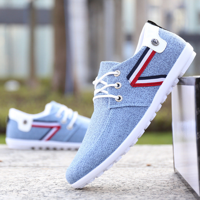 Mocasines de lona con suela blanda Loom & Soul™ para hombre – Zapatos ligeros estilo Pekín antiguo para una comodidad informal diaria