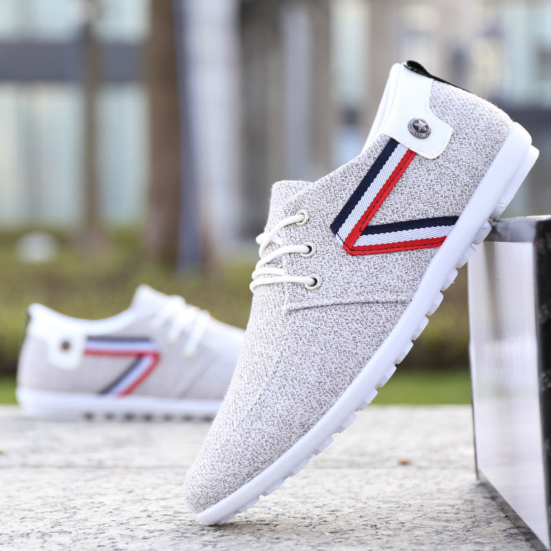 Mocasines de lona con suela blanda Loom & Soul™ para hombre – Zapatos ligeros estilo Pekín antiguo para una comodidad informal diaria