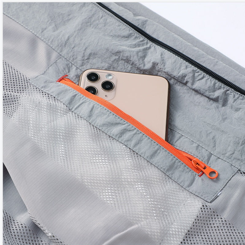 Chaqueta ligera de protección solar para hombre – Capa transpirable de verano