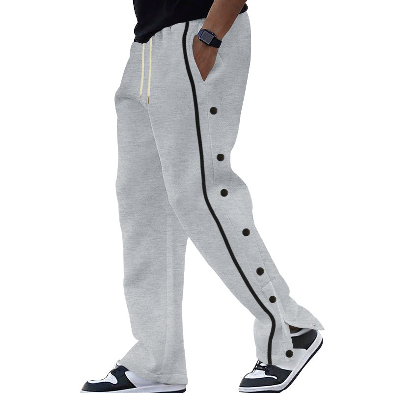 Pantalones deportivos casuales para hombre – Rectos holgados para uso diario