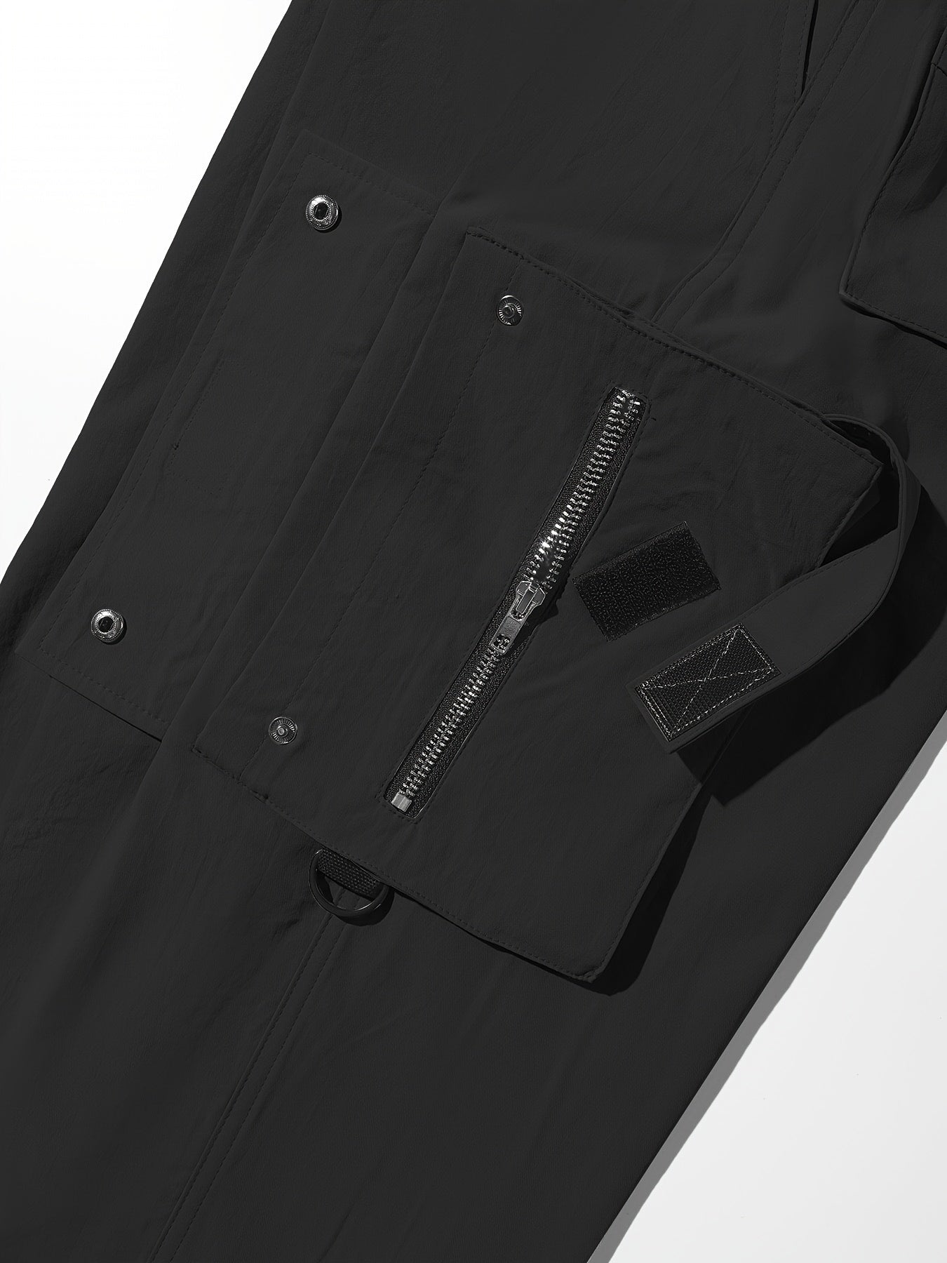 Pantalones cargo de mujer con cordón ajustable – Corte casual urbano con múltiples bolsillos