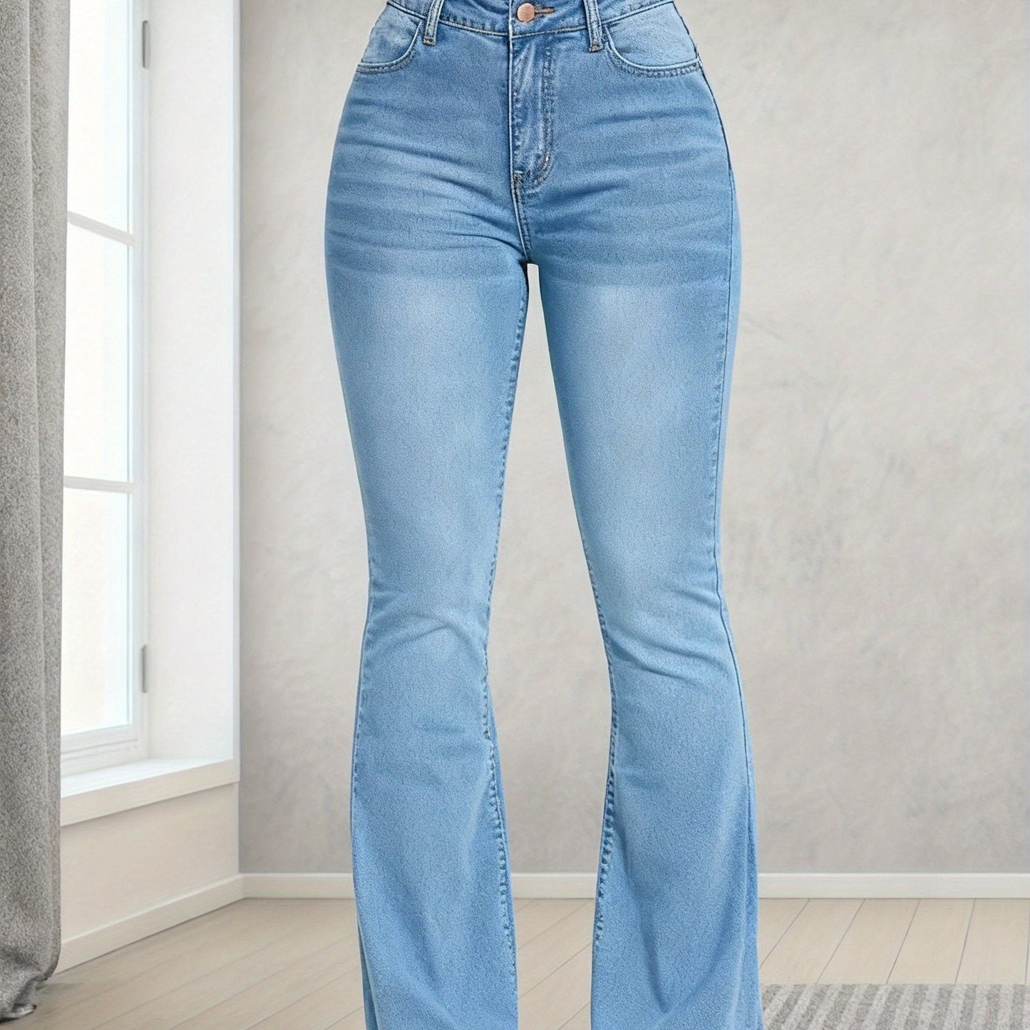 Vaqueros pitillo elegantes Sculpt Flare – Cintura alta ajustada
