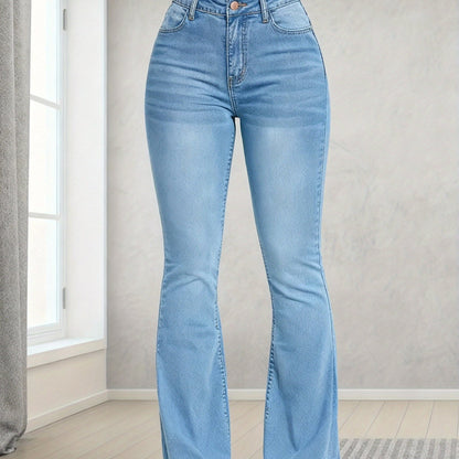 Vaqueros pitillo elegantes Sculpt Flare – Cintura alta ajustada