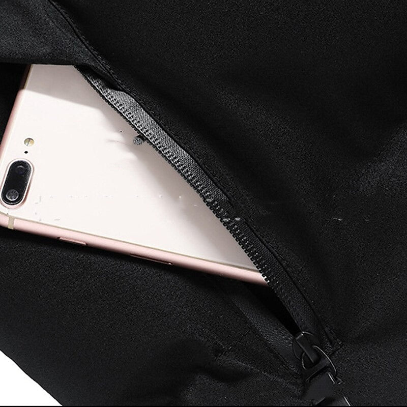 Men’s Hooded Winter Jacket – Cotton Zip-Up Casual Pocket Coat