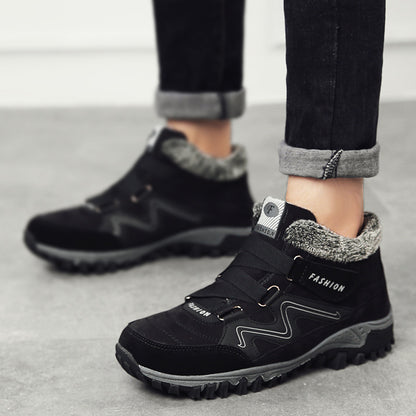 Loom & Soul™ Zapatos de cuero para senderismo de mujer – Botas de trekking impermeables antideslizantes para camping y aventura