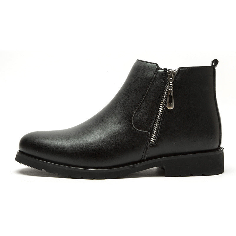 Zapatos de vestir formales de piel para hombre Loom & Soul – Zapatos casuales de negocios de talla grande, interior de felpa, suela de goma