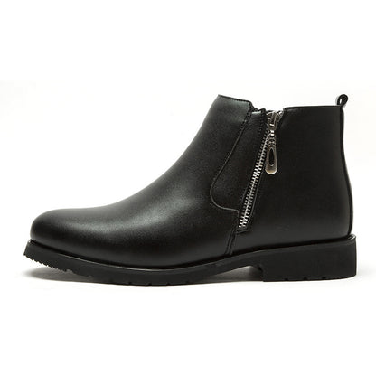 Zapatos de vestir formales de piel para hombre Loom & Soul – Zapatos casuales de negocios de talla grande, interior de felpa, suela de goma