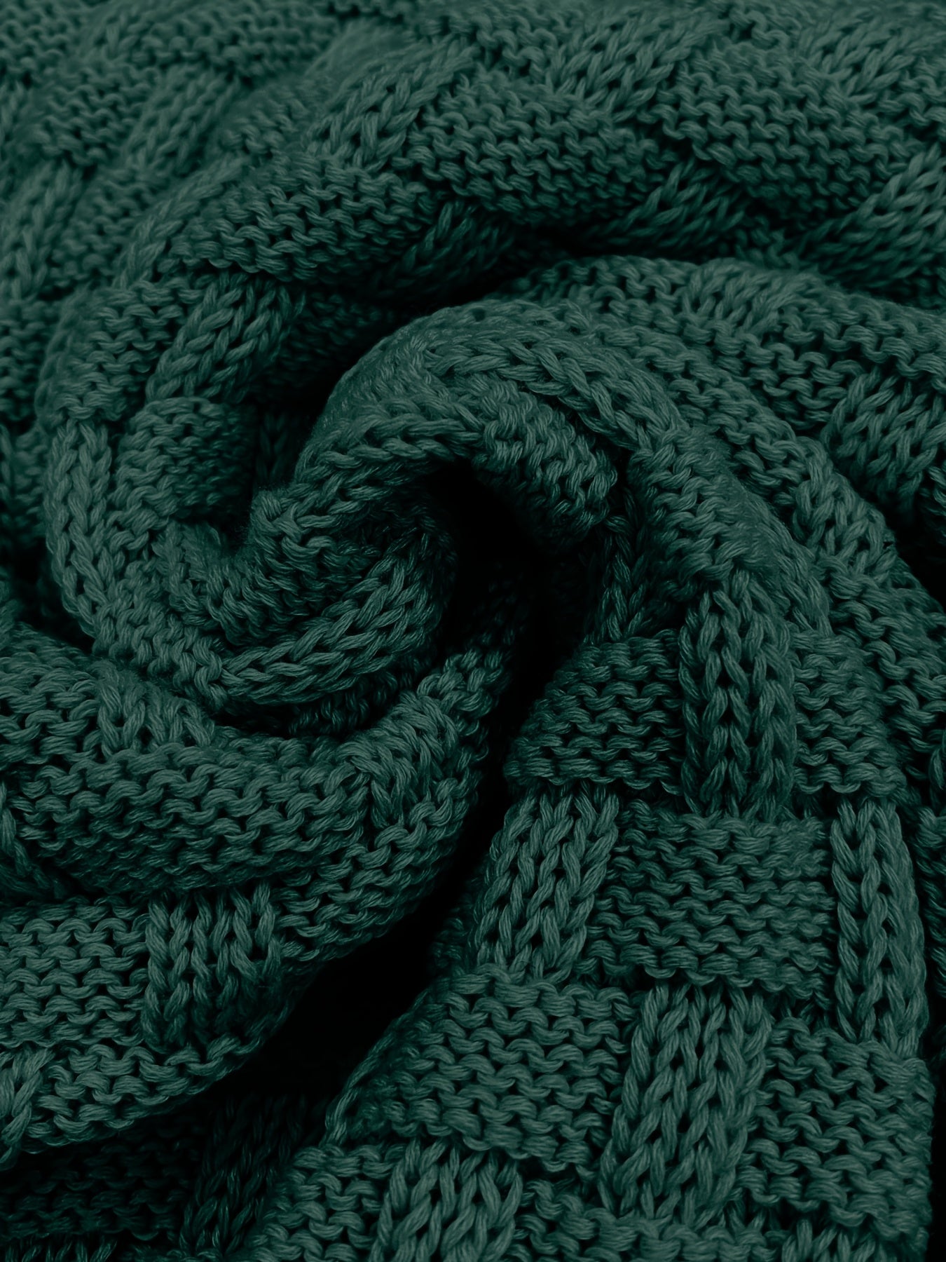 Men’s Waffle Knit Sweater – High Stretch Pullover with Lapel Collar