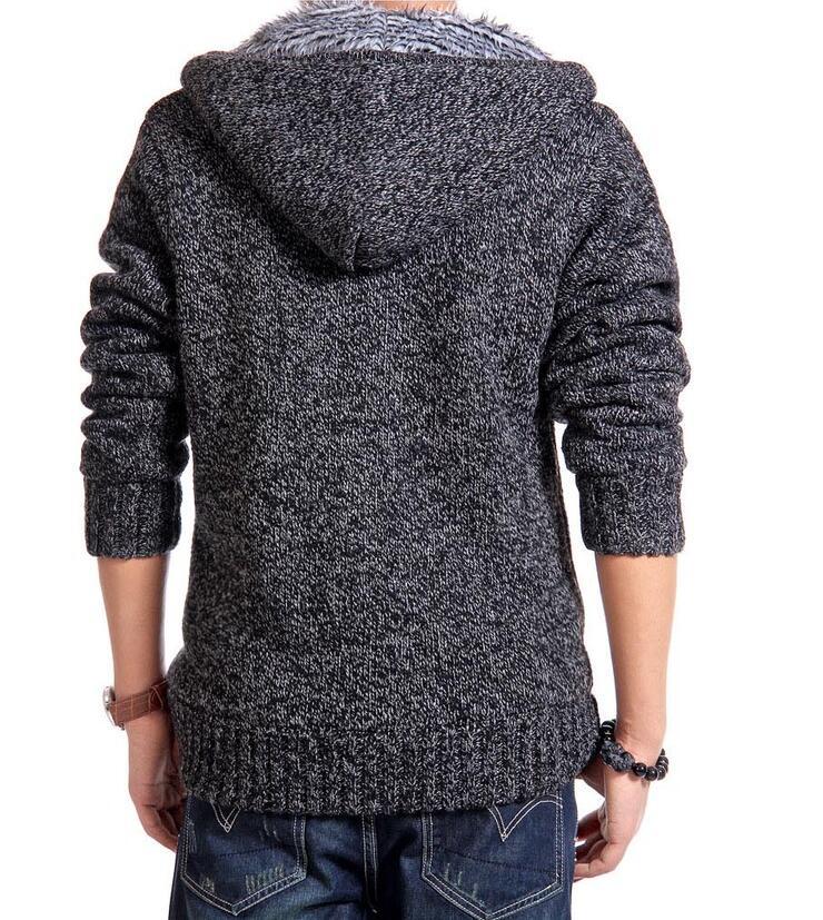 Chaqueta abrigada de mezcla de lana para hombre Loom & Soul™ – Abrigo de invierno suave de acrílico y lana para comodidad y estilo diario
