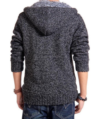 Chaqueta abrigada de mezcla de lana para hombre Loom & Soul™ – Abrigo de invierno suave de acrílico y lana para comodidad y estilo diario