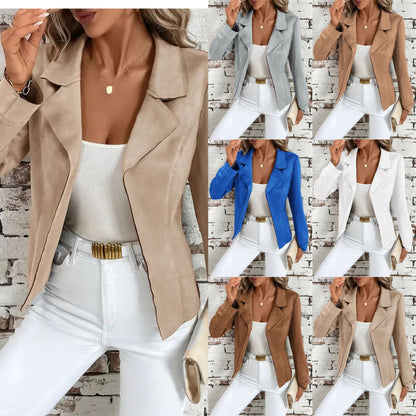 Cárdigan Elegante y Delgado para Mujer – Viajero de Otoño e Invierno