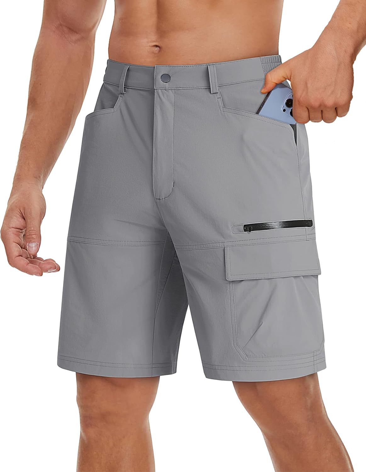 Men’s Tactical Cargo Shorts – Lightweight Multi-Pocket Utility Fit