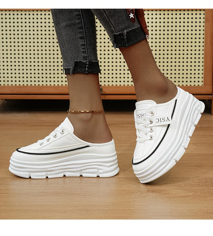 Zapatos Planos Casuales de Verano – Sandalias Cómodas de Uso Diario con Cordones
