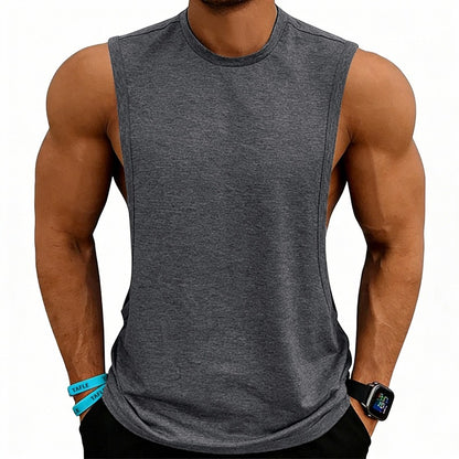 Men’s Performance Tank – Breathable Loose-Fit Summer Vest