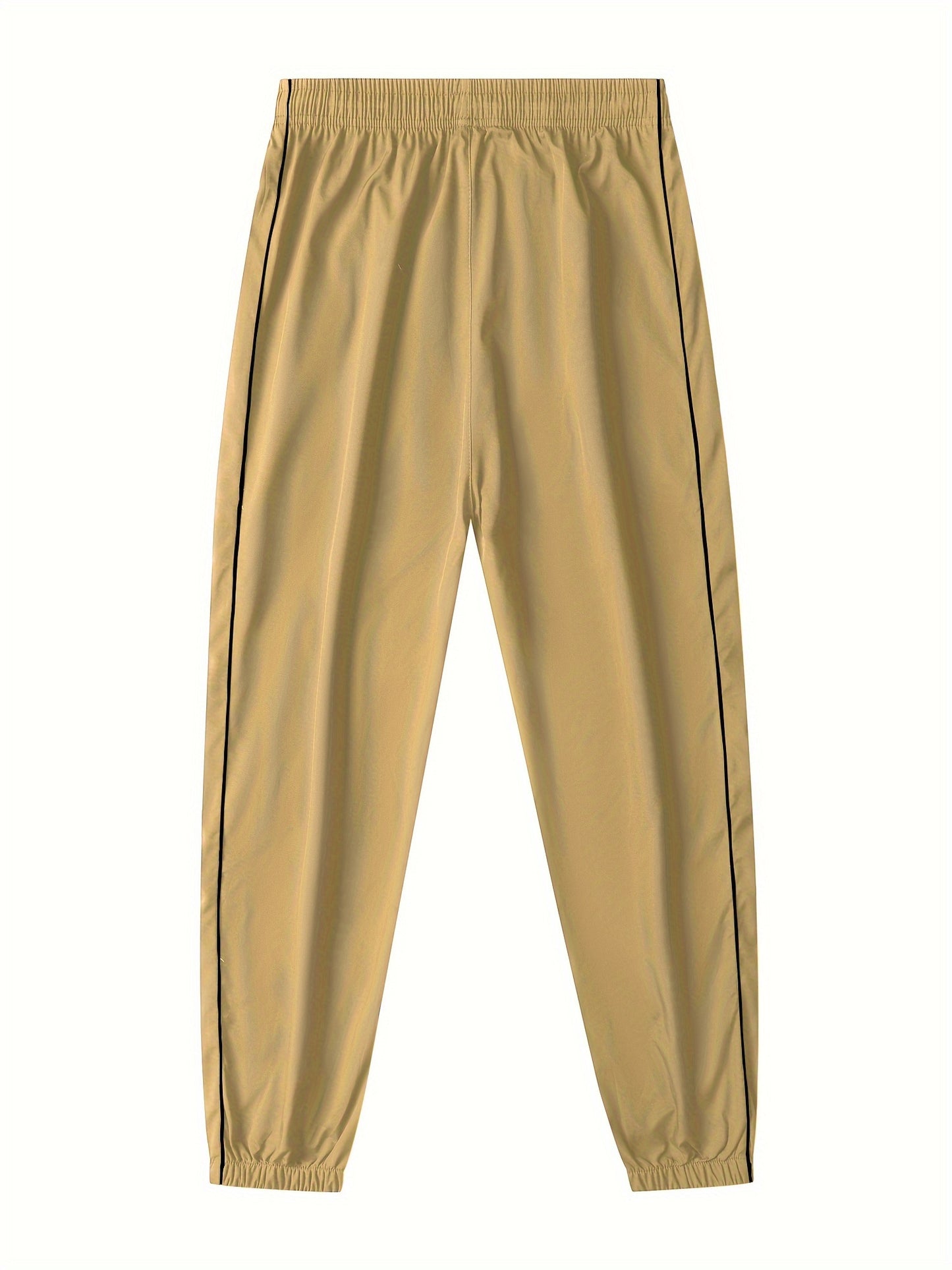 Pantalones de Jogging Holgados de Hombre con Cordón – Transpirables Informales para Exteriores