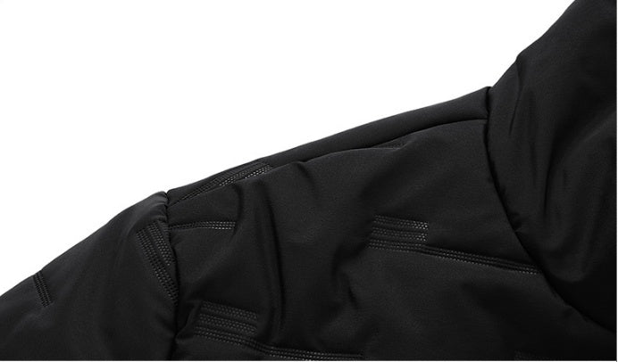 Ensemble de costume rembourré en duvet Loom & Soul™ pour homme – Veste d'hiver à capuche et pantalon assorti pour la chaleur et le style