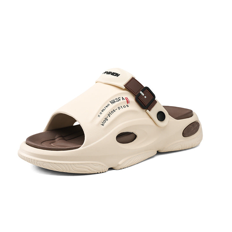 Men’s EVA Comfort Slides – Non-Slip Cushioned Summer Slippers