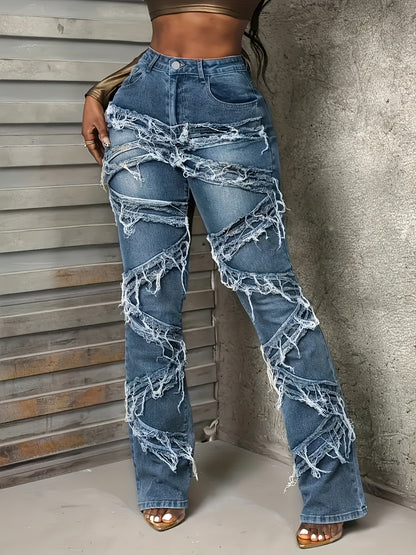 Jeans acampanados Curve Sculpt – Tejido elástico sin dobladillo