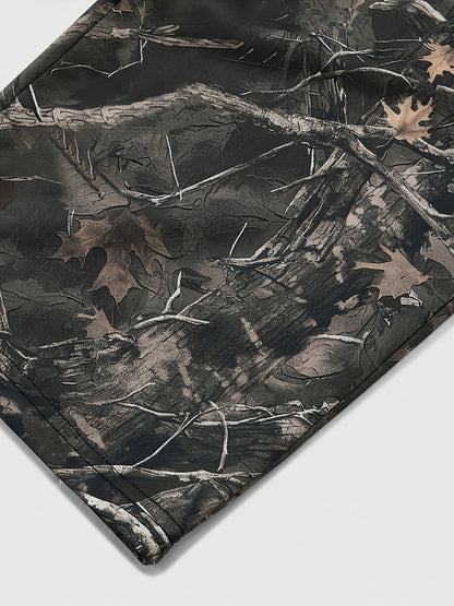 Pantalones deportivos de camuflaje para hombre – Pantalones rectos holgados para exteriores