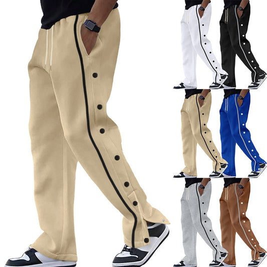 Pantalones deportivos casuales para hombre – Rectos holgados para uso diario