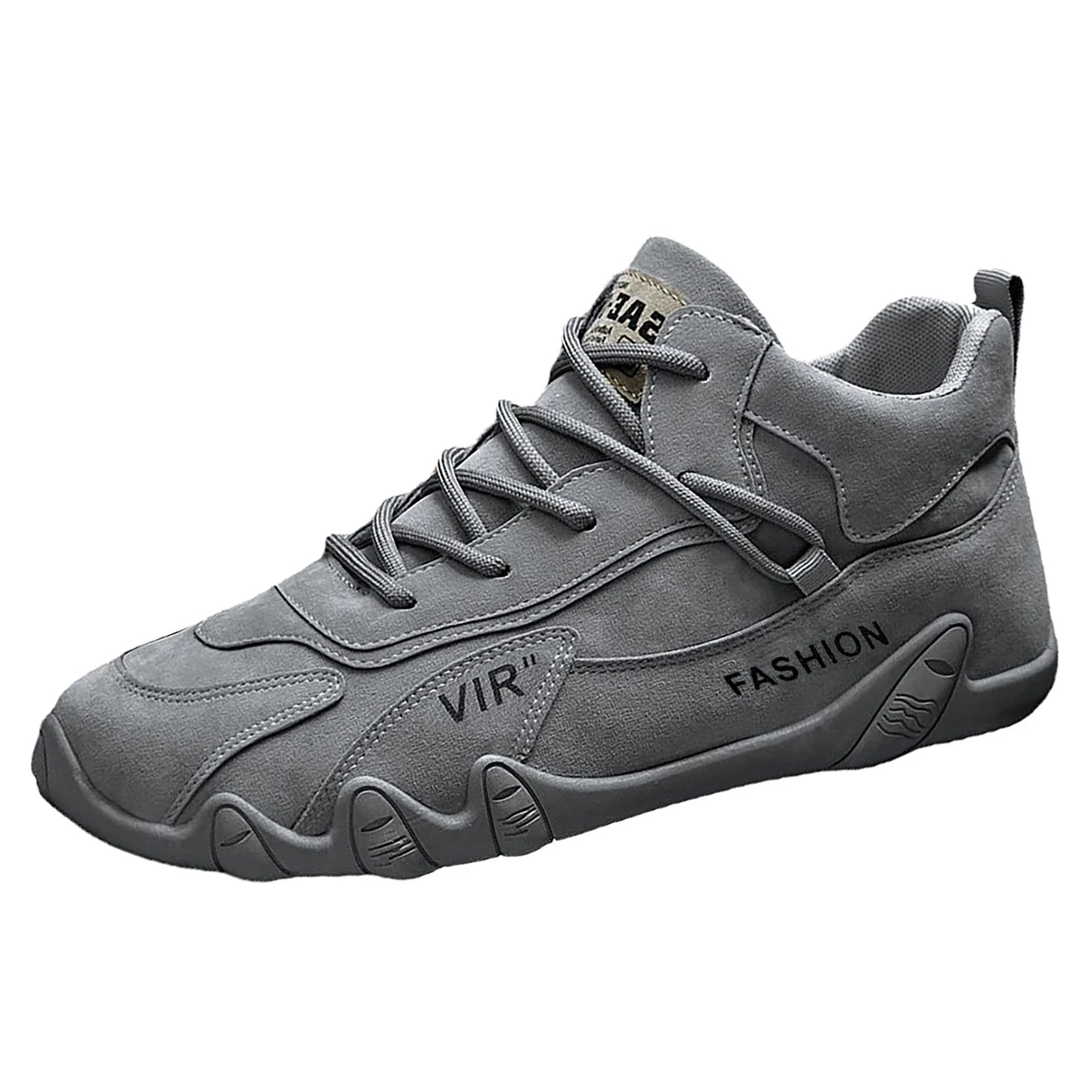 Mens Walking Shoes for Men under 20 Lace up Extra Wide Dress Shoes for Men Sports Shoes for Men Popular Labor Work Shoes Wear High Top Board Shoes Casual Leisure Shoes Mens Leather Casual Shoe