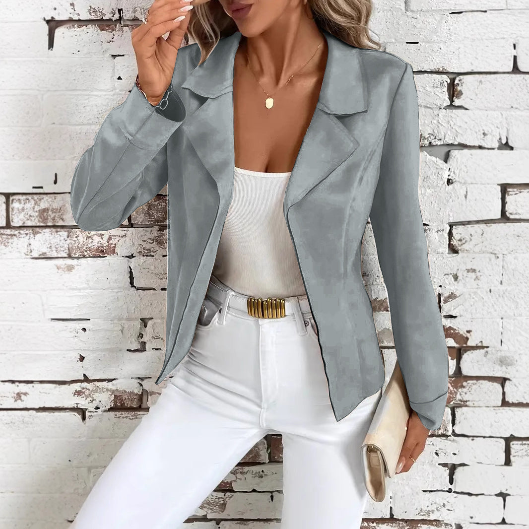 Cárdigan Elegante y Delgado para Mujer – Viajero de Otoño e Invierno