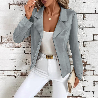 Cárdigan Elegante y Delgado para Mujer – Viajero de Otoño e Invierno