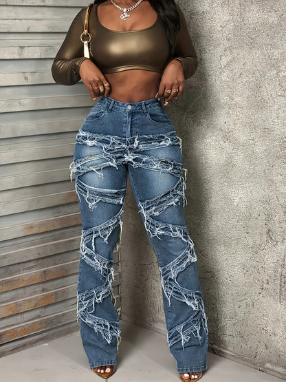 Jeans acampanados Curve Sculpt – Tejido elástico sin dobladillo