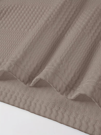 Polo Homme d'Été à Revers Jacquard – Coupe Slim Manches Courtes
