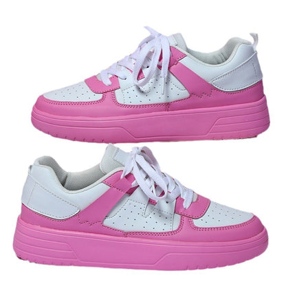 Zapatillas deportivas unisex con plataforma Loom & Soul – Calzado deportivo casual antideslizante estilo europeo y americano con suela suave de EVA