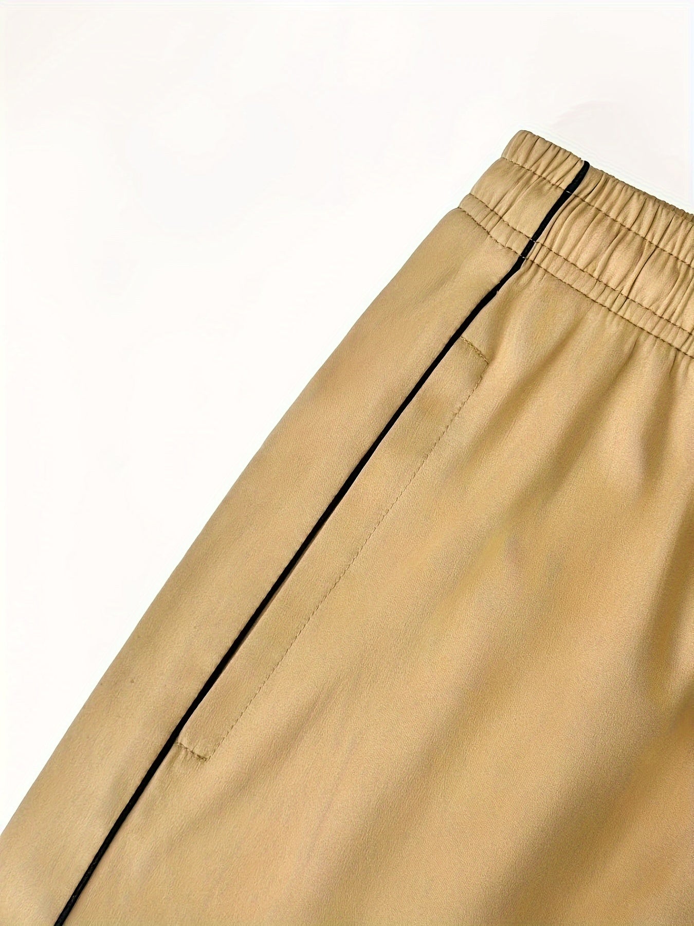 Pantalones de Jogging Holgados de Hombre con Cordón – Transpirables Informales para Exteriores