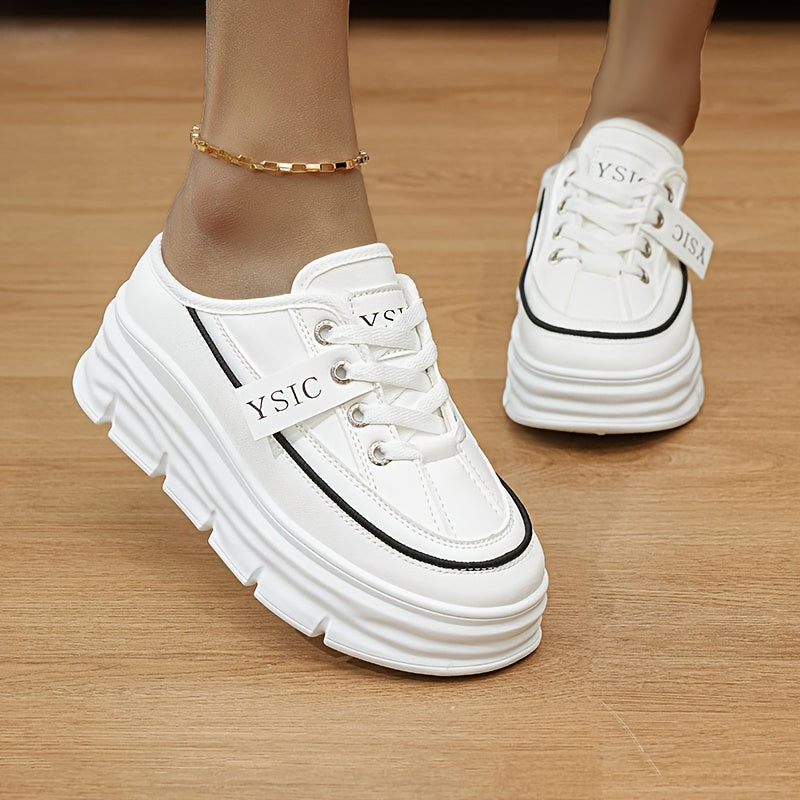 Zapatos Planos Casuales de Verano – Sandalias Cómodas de Uso Diario con Cordones