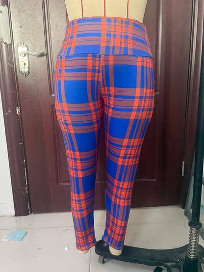 Leggings forradas de vellón de talle alto para mujer – Pantalones rectos abrigados de invierno